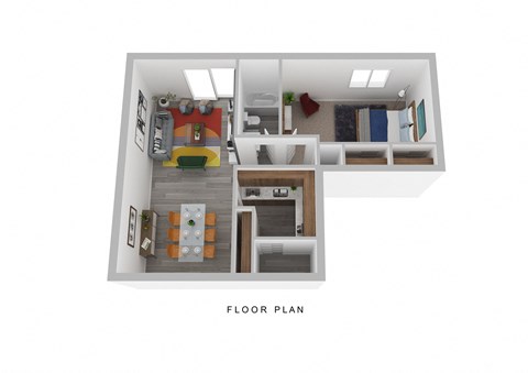 1 bedroom - plan a